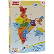 Funskool-Play & Learn India Map Puzzles