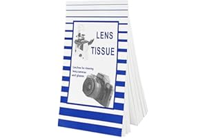 GUODUN 50 Hojas Sin Polvo Papel para Limpiar Lentes Pañuelo para Lentes de cámara Folleto de toallitas Pañuelo para Filtro de cámara