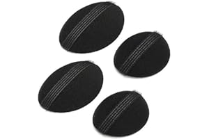 QUUPY 4 pezzi di spugna da donna Bump Up Tools bump styling inserto Do Beehive Hair Styler accessori (2 grandi + 2 piccoli)