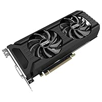 Palit NE51060015J9-1060D GeForce GTX 1060 Dual 6 GB Grafikkarte (GDDR5, 8000 MHz, 16x PCI-Express 3.0, Schwarz/Silber)