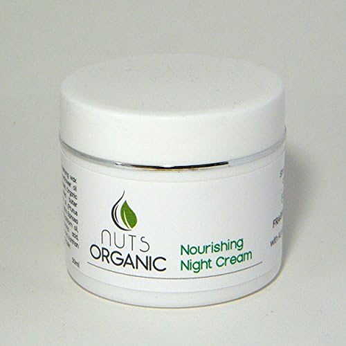 Nuts Organic - NOURISHING NIGHT MOISTURISER CREAM WITH ARGAN OIL, SEA BUCKTHORN &amp; AVOCADO 50ml