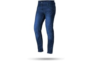 DEGEND Town | Jeans Moto avec Doublure en Fibre de Kevlar - Pantalon de Moto pour Homme Approuvé CE avec Protections Amovibles de Niveau 2 et Tissu Denim - Accessoires Moto