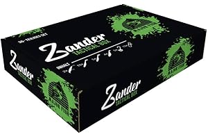 Major Fish Zander Tactical Box 36 pièces poisson en caoutchouc avec têtes plombées + accessoires pour poissons prédateurs