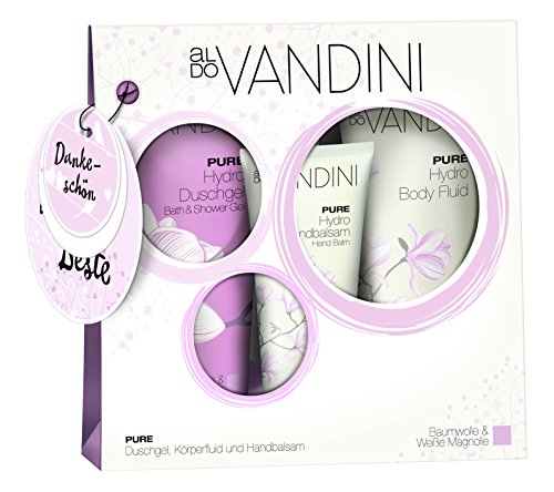 aldoVANDINI Geschenkset DankeSchönzeit PURE, 1er Pack (1 x 1 Set)