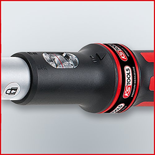 KS Tools 1/2 Zoll Ergobasic Drehmoschlüssel, 20-200 Nm, Drehknopf-Umsteck, 1 Stück, 516.2042 - 7