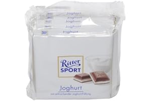German Ritter Sport Chocolate Yoghurt - 5 x 100 g