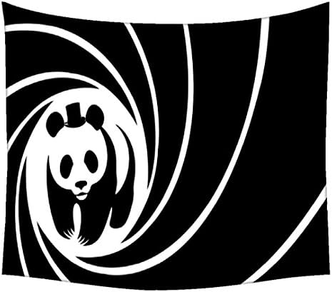 Red Zebra Panda Circle 2520 Printed Wall Hanging Indian Mandala Tapestry Decorative Dorm Tapestry Wall Hanging Beach Picnic Sheet Hippie Tapestry Wall Tapestries, Bohemian Tapestries 60" x 80"