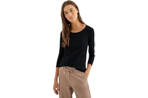 Cecil Damen 3120346 Basic Langarmshirt (1er Pack)