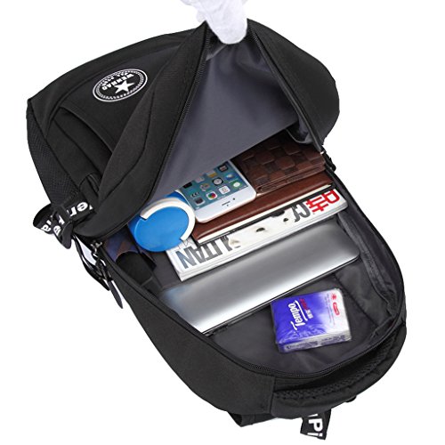 Super Modern Unisex Nylon School Bag Waterproof Hiking Backpack Cool Sports Backpack Book Bags Laptop Bag Fashion Christmas Gift Backpack