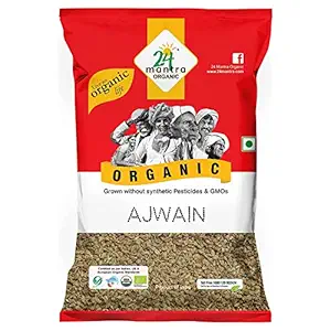 24 Mantra Organic Ajwain, 100g