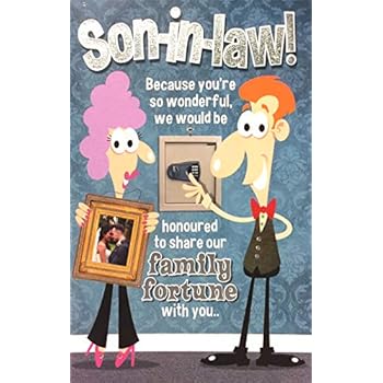 Birthday Card for Son-in-Law from Hallmark