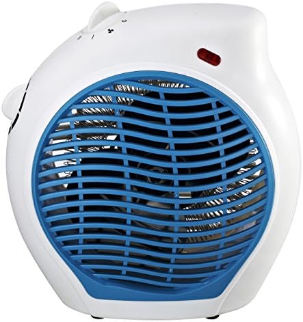 Silvano 40 ? FHR 182 Radiator Fan Heater ? Round White and Blue