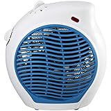Silvano 40-FHR-182 Calefactor Termo Ventilador Redondo Azul
