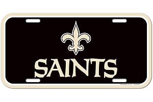 Wincraft NFL New Orleans Saints Targa, Team Color, Taglia Unica
