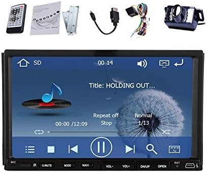 Pupug 7" double 2 In Dash din Win8 USB SD Double 2 Din AUX in/out Autoradio GPS Bluetooth LCD Monitor AUX in/out iPod Car Stereo Video Player