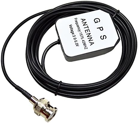 HQRP GPS Antenna for Garmin GPSMAP 296, 376C, 396, 421, 421s, 431, 431s, 441, 441s, 476C + HQRP UV Meter