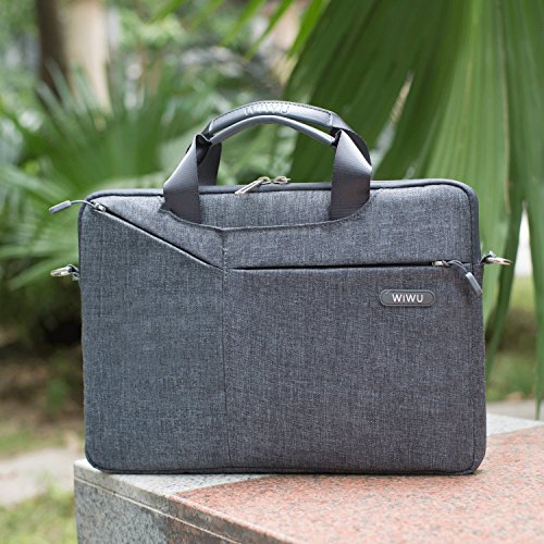 WIWU Tablet Tasche  12 Zoll Schultertasche  Wasserdichte Nylon Laptop Tasche Aktentasche f  r MacBook Air 11 6   Pro Retina 12  Oxford Sleeve   Surfac