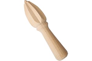 YIRTREE Lemon Squeezer,2 Pcs Wooden Lemon Squeezer,Fruit Hand Juicer,Wooden Juicer Hand Tool,Lemon Squeezer,Essential Product for Manual Fruit Juice Extraction & Cooking in Home Kitchens Burlywood