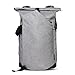 Produktbild CAI Roll Top Rucksack 30L Water Resistant mit 15 Zoll Laptop Laptopfach & Anti Diebstahl Tasche, Damen & Herren Segeltuch Daypack für Alltag, Reise, Schule - 5196 Light Grey