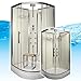 Produktbild AcquaVapore QUICK16-0000 Dusche Duschtempel Komplette Duschkabine 80x80, EasyClean Versiegelung der Scheiben:2K Scheiben Versiegelung +79.-EUR