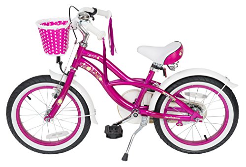 BIKESTAR® Premium Design Kinderfahrrad für coole Kids ab 4 Jahren ★ 16er Deluxe Cruiser Edition ★ Creamy Violett - 3