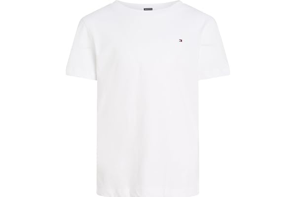 Tommy Hilfiger T-Shirt Manches Courtes Garçon Col Ras-du-Cou