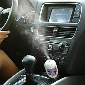 Virza Trade Portable Air Car Plug Humidifier Air Purifier Freshener