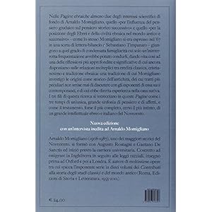 Pagine ebraiche. Con un'intervista inedita ad Arnoldo Momigliano
