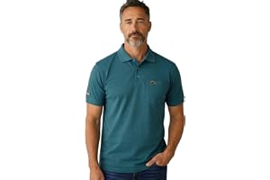 COTFYNE Men Regular fit Polo Neck Front Pocket Pocket Embroidery Casual Wear T-Shirt Half Sleeve Side on Sleeve Embroidery Button Closer t Shirt for Men