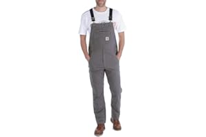 Carhartt Herren Rugged Flex Relaxed Fit Canvas Latzhose Overalls