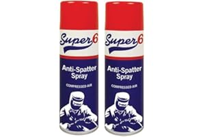 GENERIC 2 x Super 6 Solvent Free 300ml Anti-Spatter Welding Spray