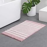 [Reinigung] Polyesterteppiche sind pflegeleicht, können von Hand gewaschen oder vollständig in der Maschine gewaschen werden. Nach dem Waschen in der Maschine ist die Badematte immer noch neu und sehr einfach in der Handhabung und Pflege. Wischen Sie die Oberfläche der Matte vorsichtig mit einer Bürste ab.