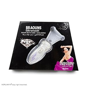 Norlanya Household Fine Hair Remover with Threading Handheld Device White (Powder Not Included) - Image 7