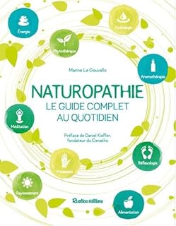 jaquette livre Naturopathie : Le guide complet au quotidien