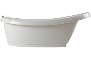 OKBaby Onda Baby Compact Shower Baby Bath, White