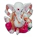 Marble Look Hindu God Shri Ganesh Car Dashboard Statue Lord Ganesha Idol Bhagwan Ganpati Handicraft Decorative Spiritual Puja Vastu Showpiece Figurine - Religious Pooja Gift Item & Murti for Mandir / Temple / Home Decor / Office / Study Table RS.298.00