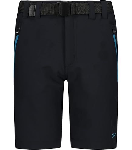CMP Pantaloncini Light Climb Bambina – Antracite E Rosa Fluorescente – Taglia 140 (EU)