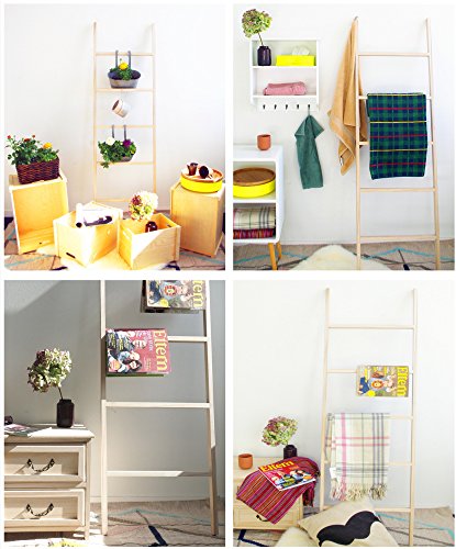 Handtuchleiter Kleidungleiter Blumenleiter Deko Leiter YJ-07