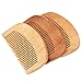 Sanwood Hair Care Wood Comb Teeth Anti-Static Head Massage