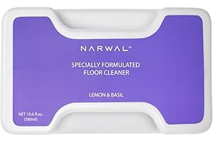 NARWAL Nettoyant pour Sols - Compatible avec Freo Z Ultra, Z10 Ultra et Z10-480ml, Parfum citron et basilic