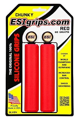 ESI Grips ESI_CHUNKYRR Paire de Poignées en Silicone pour Cintre VTT