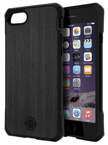 Preisvergleich Produktbild ITSKINS ATOM DLX für iPhone 7 Black