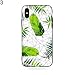 Produktbild Gfjhgkyu Mode Banana Leaves Print stoßfest Telefon Fall Deckung für iPhone XS X 7 8 Plus 3# for iPhone 7 Plus/8 Plus
