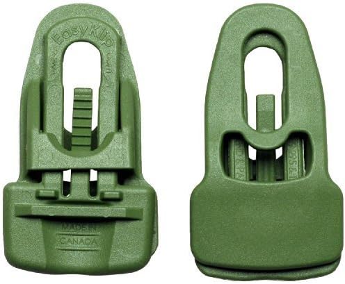 EasyKlip 25103 220lbs Midi 25103 Tarp Clip, 25-Pack, Green by EasyKlip