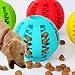 Produktbild Altsommer Hundespielzeug Bälle,Kauspielzeug Hundespielzeug aus Silikon,Doggy Brushing Stick mit Verschiedene Größen,Spielzeug für Hunde Langlebig, Durchmesser S5cm,M: 7cm,Rot,Blau (Hellblau S)