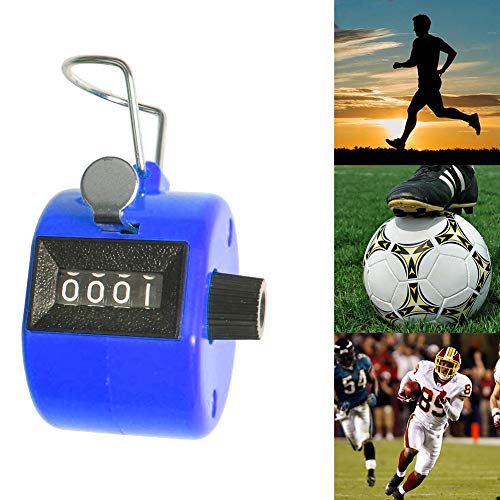 Preisvergleich Produktbild Handzähler Tally Counter 4-stellig, mechanisch, bunt