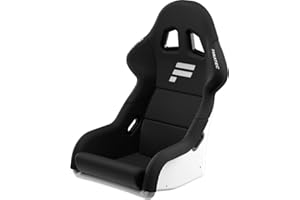 FANATEC ClubSport GT Sim Racing Cockpit-Sitzt – Festigkeit und Steifheit, Schale Faserverstärktem, Atmungsaktivem Stoff, Lendenstütze – Weiß