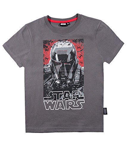 Star-Wars-The-Clone-Wars-Darth-Vader-Jedi-Yoda-Jungen-T-Shirt-blau