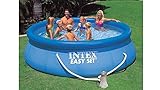 piscina intex easy set carrefour Incluye piscina, bomba de filtro de 12 V