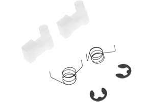 WOWOWO 6 pièces/Ensemble Volant de démarrage cliquet Ressort Clip de recul pour tronçonneuse 4500/5200/5800